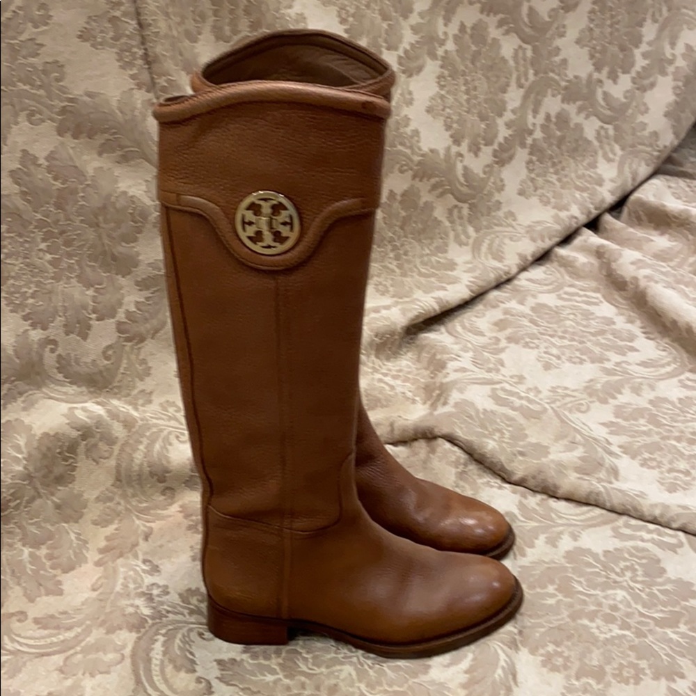 Tory Burch leather boots!